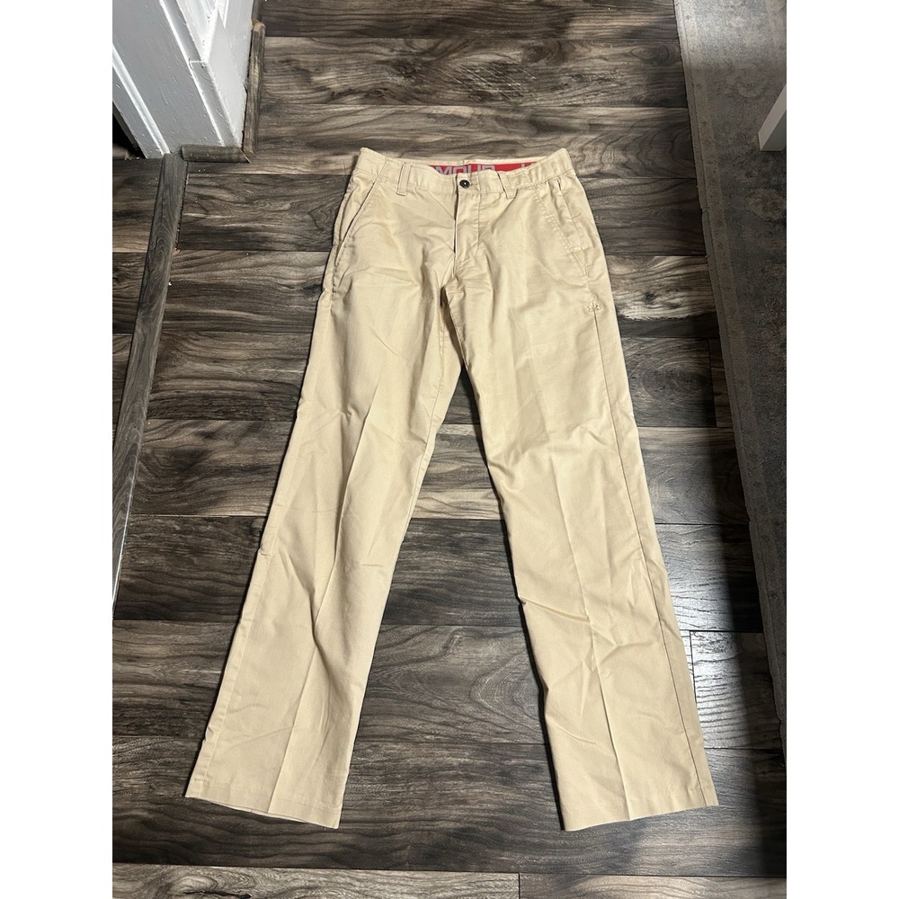 Under Armour Tan Khaki Athletic Golf Pants Size 30x34 639